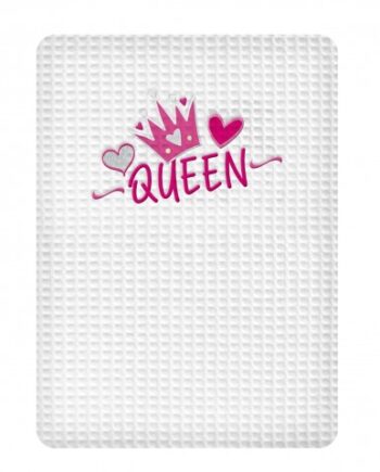 ΚΟΥΒΕΡΤΑ ΠΙΚΕ ΚΟΥΝΙΑΣ 110X140 ADAM HOME QUEEN WHITE