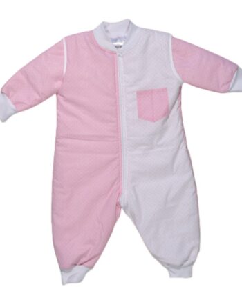 Oliver Baby des.12 Υπνοφόρμα ΧΩΡΙΣ αποσπώμενα μανίκια Ροζ-2,5 Tog-Νο4/0,90cm
