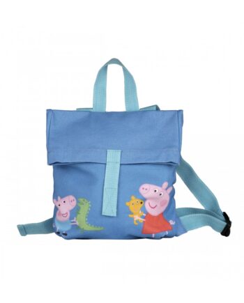 ΣΑΚΙΔΙΟ ΠΛΑΤΗΣ ΜΙΚΡΟ MΠΛΕ PEPPA PIG - PETIT JOUR PARIS