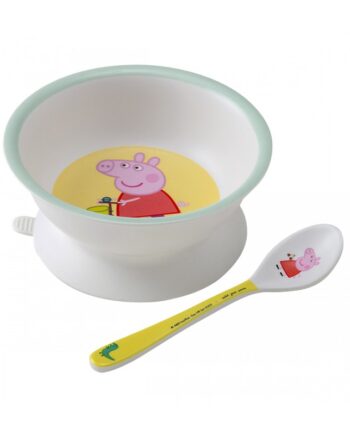 ΜΠΩΛ 160 ΜL ΜΕ ΑΠΟΣΠΩΜΕΝΗ ΒΕΝΤΟΥΖΑ ΚΑΙ ΚΟΥΤΑΛΑΚΙ PEPPA PIG - PETΙΤ JOUR PARIS