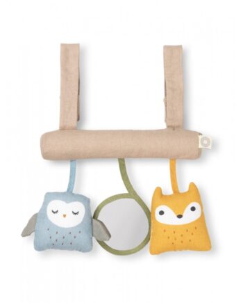 Κρεμαστό παιχνιδι MEMO από 100% οργανικό βαμβάκι