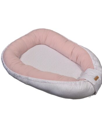 Oliver Baby Des.402 Φωλιά Διπλής όψης-Πλεκτό Ζέρσεϋ Σάπιο Μήλο 100% Βαμβάκι- 75x110 ανοικτή διάσταση