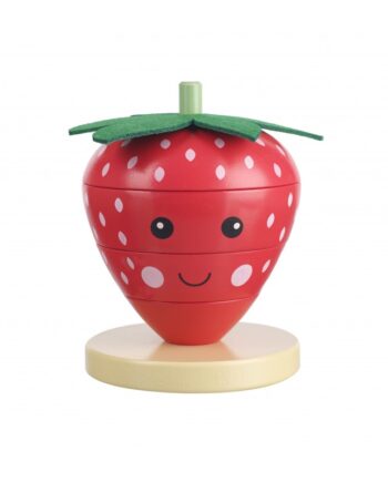 Πυργος Στοίβαξης Φράουλα Orange Tree Toys