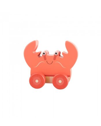 Καβούρι push & pull Orange Tree Toys