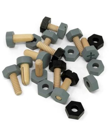 Βιδες - παξιμάδια ξύλινα Mama Memo