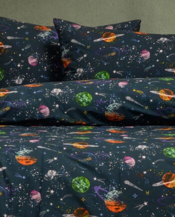 ΣΕΝΤΟΝΙ (ΣΕΤ 2 ΤΕΜ.) 120Χ200+32 INTERSTELLAR BLUE KIDS LINE MINI