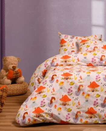 ΣΕΤ ΣΕΝΤΟΝΙΑ ΜΟΝΑ (Λ) MAGIC PEACH KIDS LINE (100X200+32)