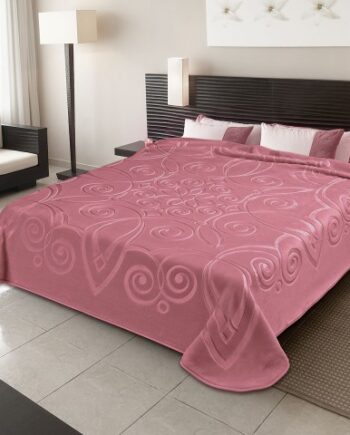 ΚΟΥΒΕΡΤΑ ΙΣΠΑΝΙΑΣ ΥΠΕΡΔΙΠΛΗ 220Χ240 BELPLA STER 516 OPAL ROSE(64)