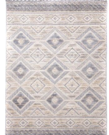 Χαλί La Casa 712B WHITE L.GRAY Royal Carpet - 200 x 290 cm