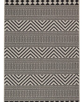 Ψάθα Flox BLACK 7525W Royal Carpet - 160 x 235 cm